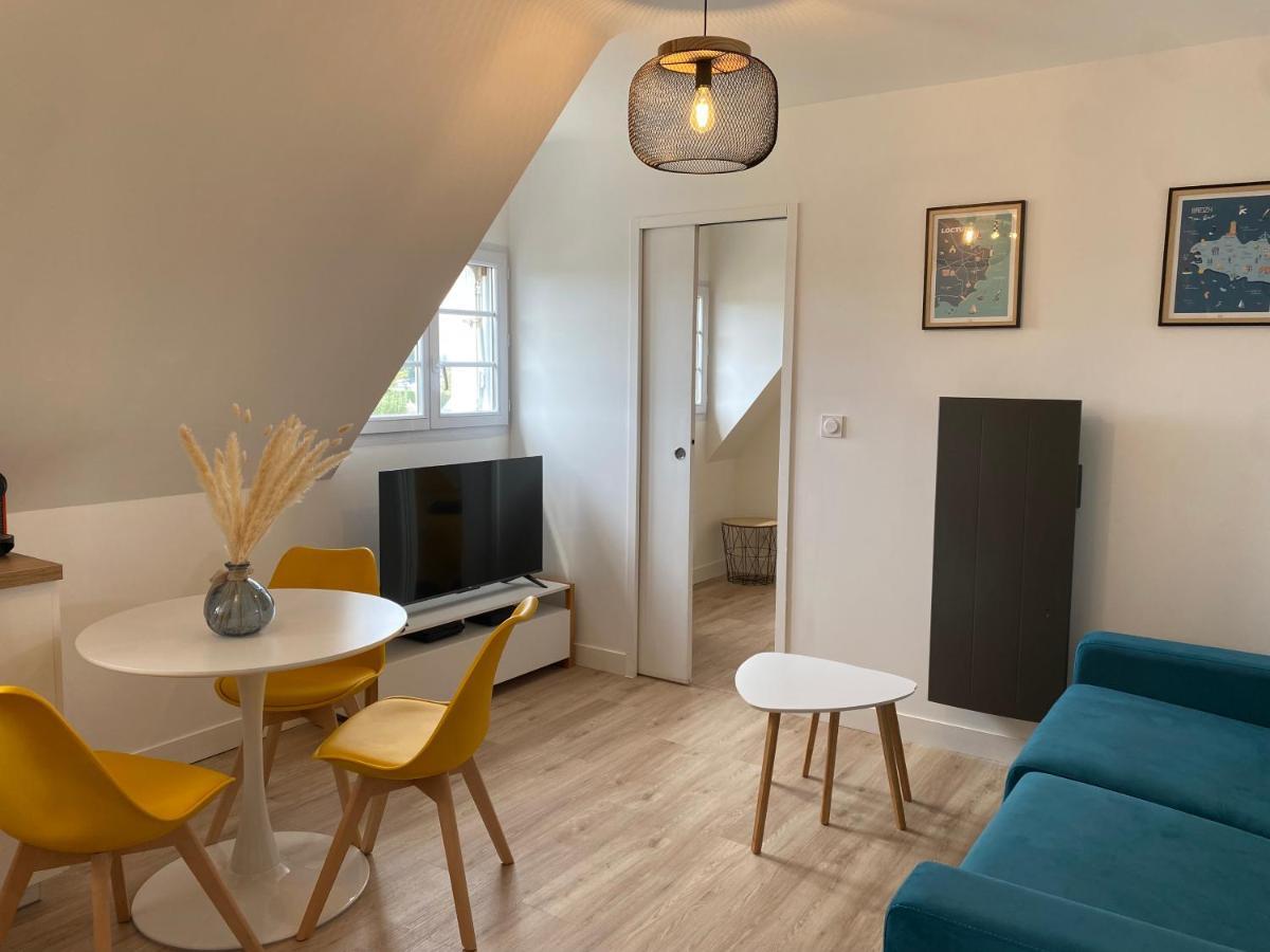 Superbe appartement à LOCTUDY calme, Océan, 200m plage Exterior foto