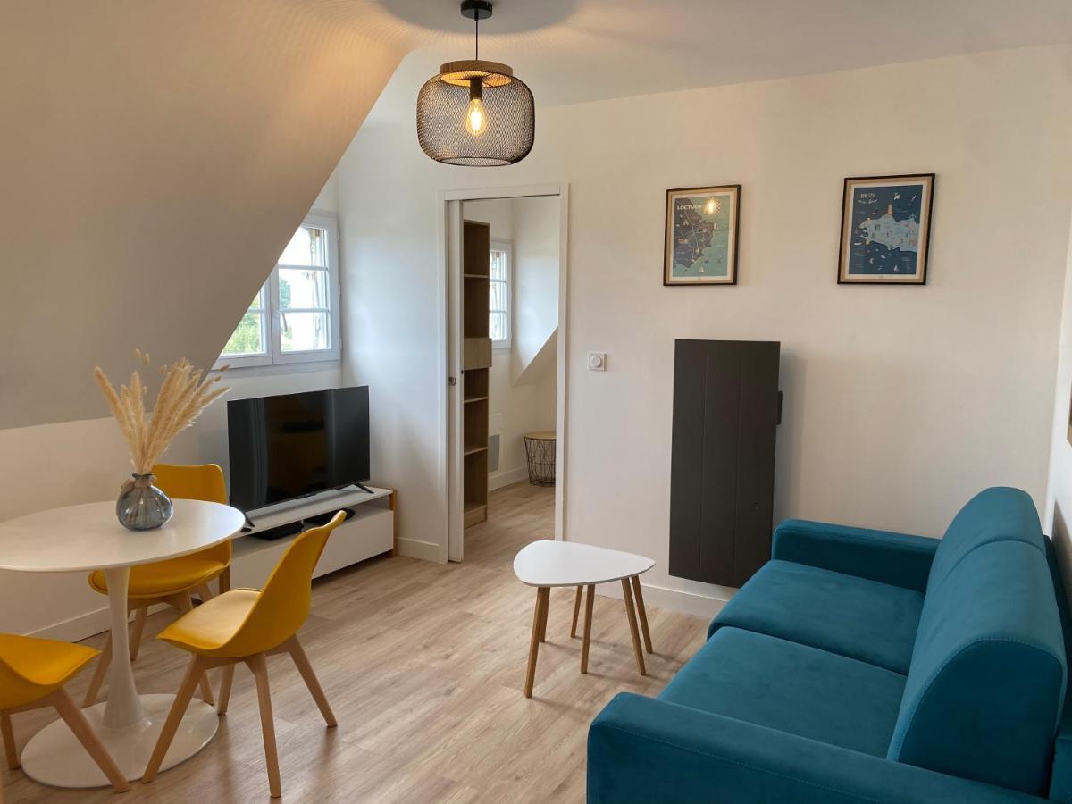 Superbe appartement à LOCTUDY calme, Océan, 200m plage Exterior foto